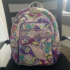 Cute purple patterned Vera Bradley backpack!